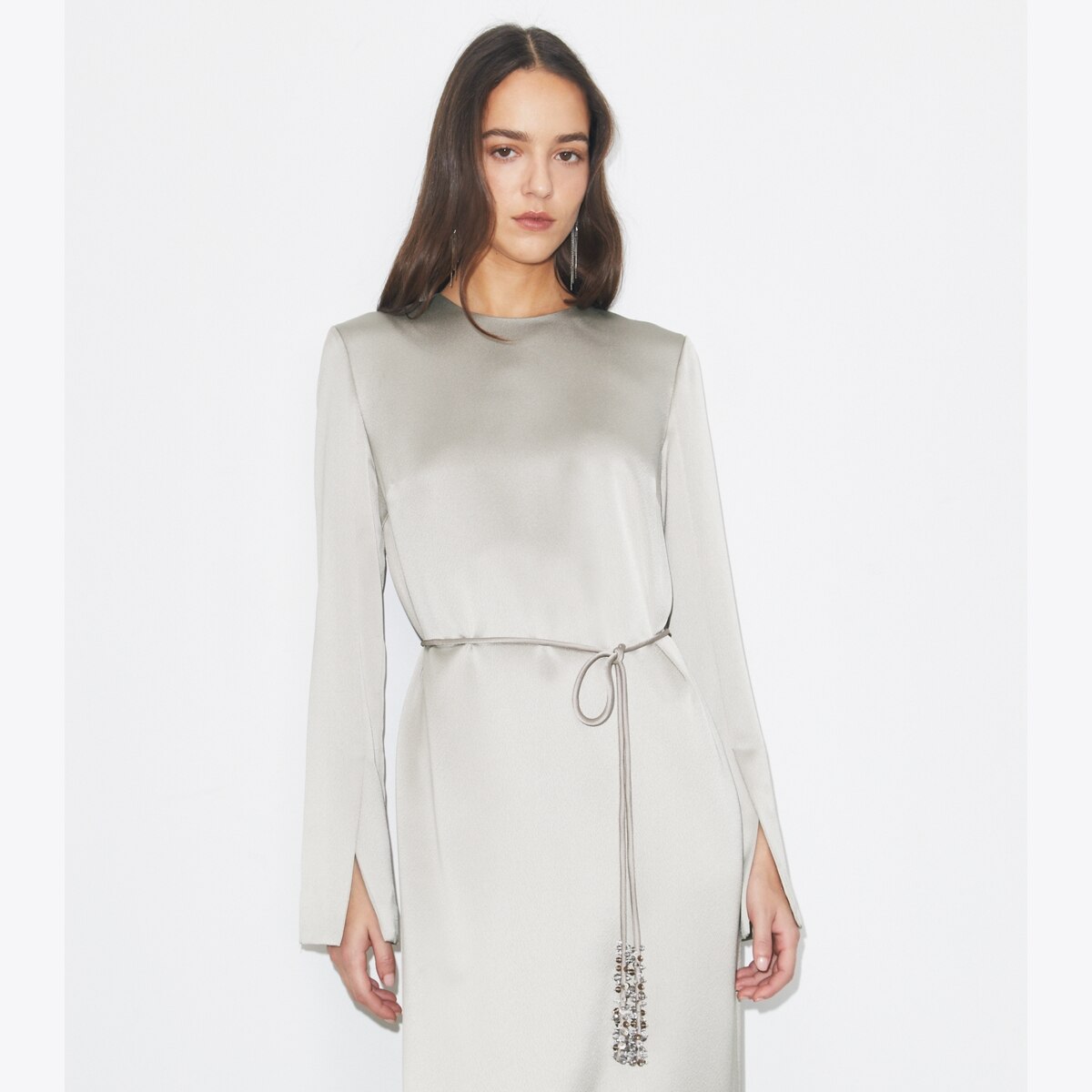 Asymmetric Crepe Dress: Women's Designer Dresses | Tory Burch