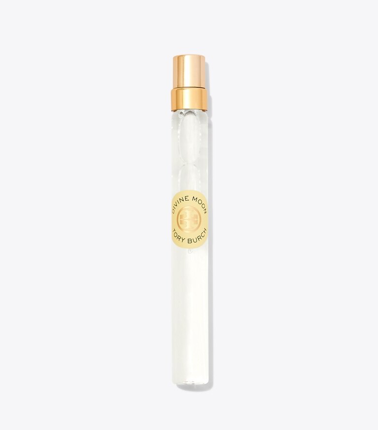 Tory Burch diseñador perfume Atomizador de viaje Divine Moon Eau de Parfum 10 ml en DIVINE MOON frente