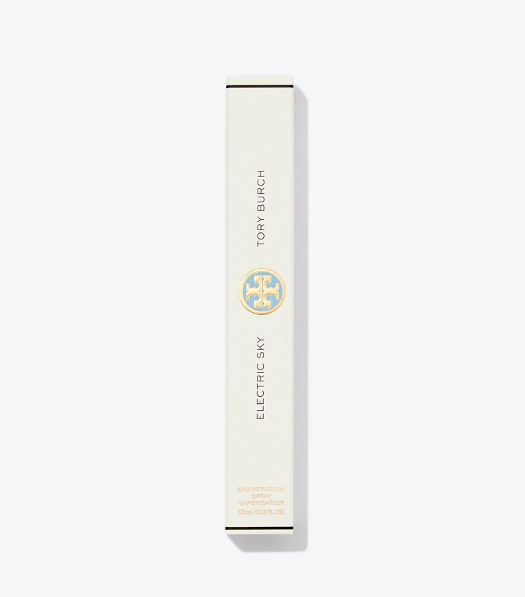 Tory Burch diseñador perfume Atomizador de viaje Electric Sky Eau de Parfum 10 ml en ELECTRIC SKY detalle
