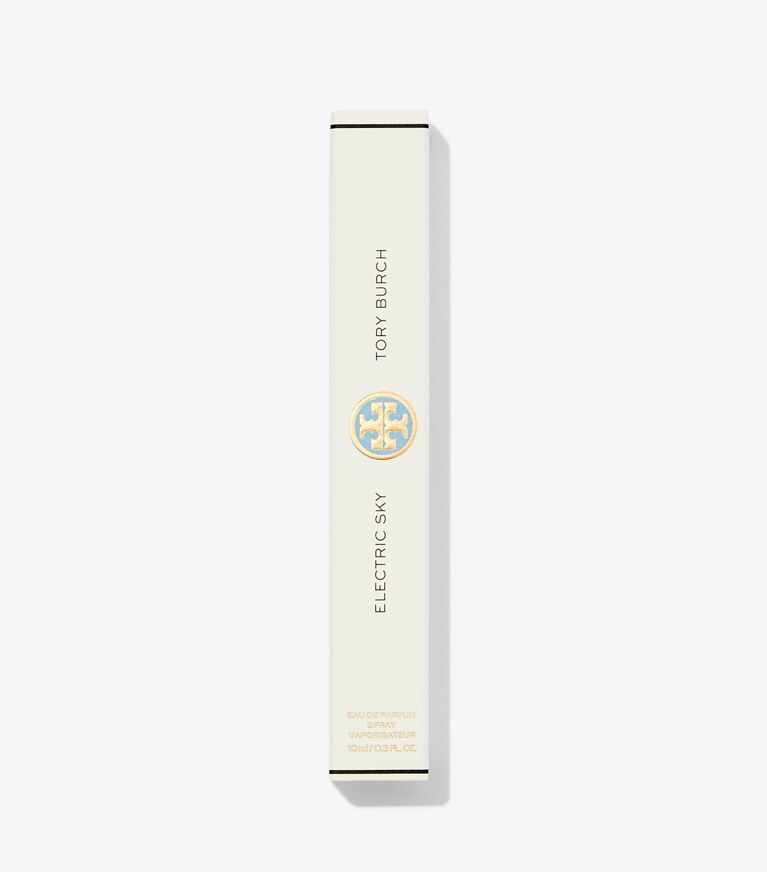 Tory Burch diseñador perfume Atomizador de viaje Electric Sky Eau de Parfum 10 ml en ELECTRIC SKY detalle