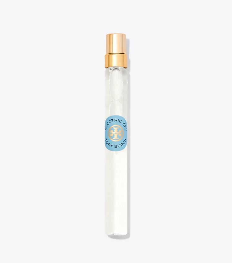 Tory Burch diseñador perfume Atomizador de viaje Electric Sky Eau de Parfum 10 ml en ELECTRIC SKY frente