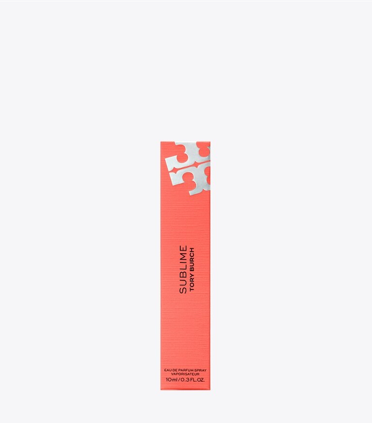Tory Burch diseñador perfume Atomizador de viaje Sublime Eau de Parfum, 10 ml en SUBLIME RED detalle