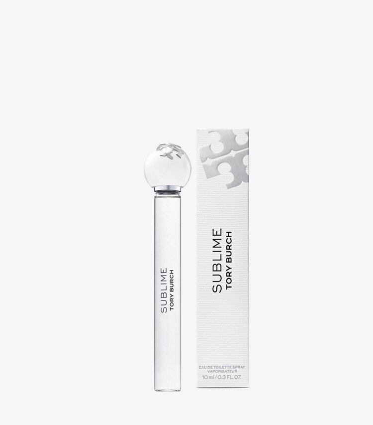Tory Burch diseñador perfume Atomizador de viaje Sublime Eau de Toilette, 10 ml en SUBLIME SILVER adicional