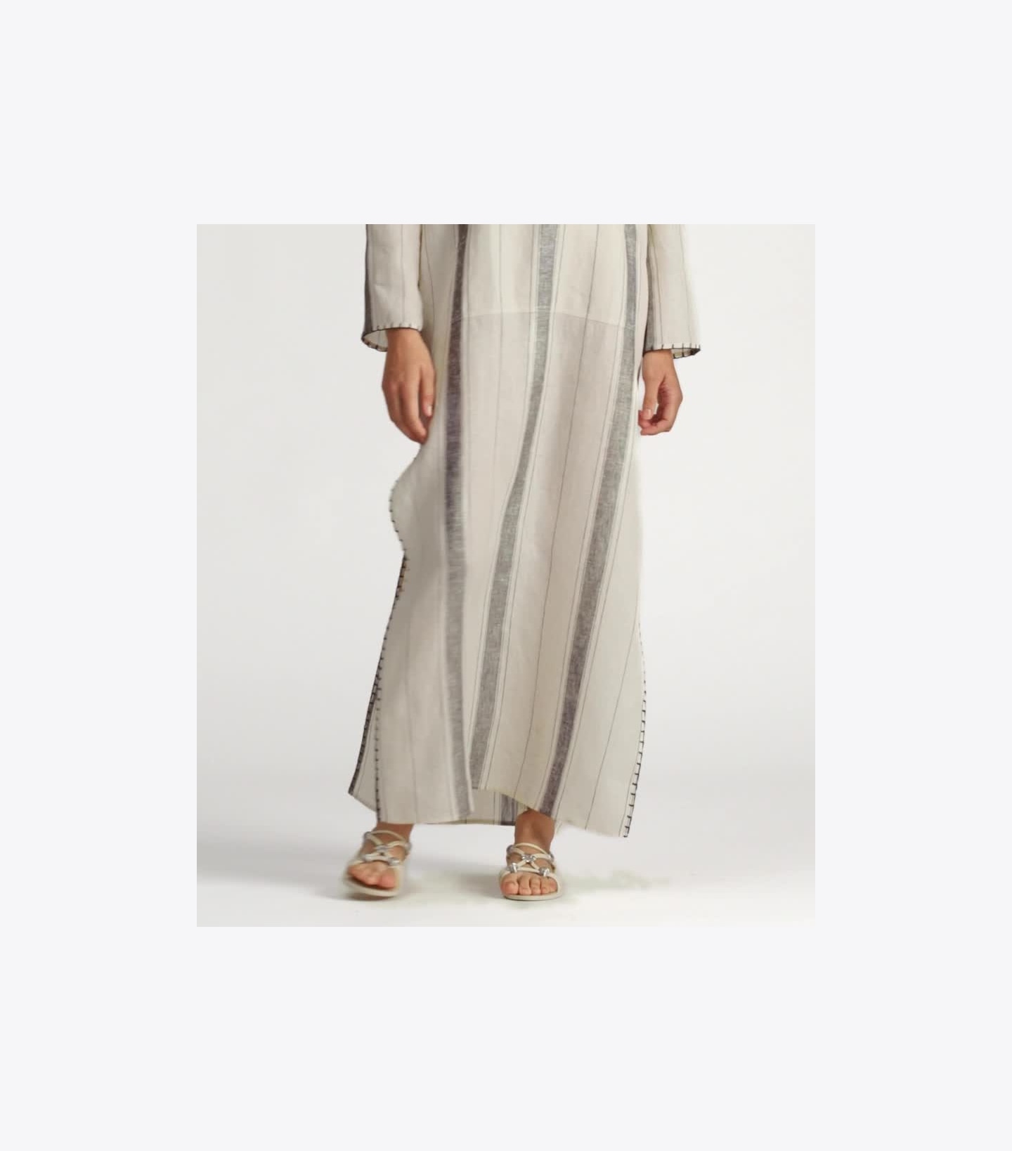 Awning Stripe Caftan