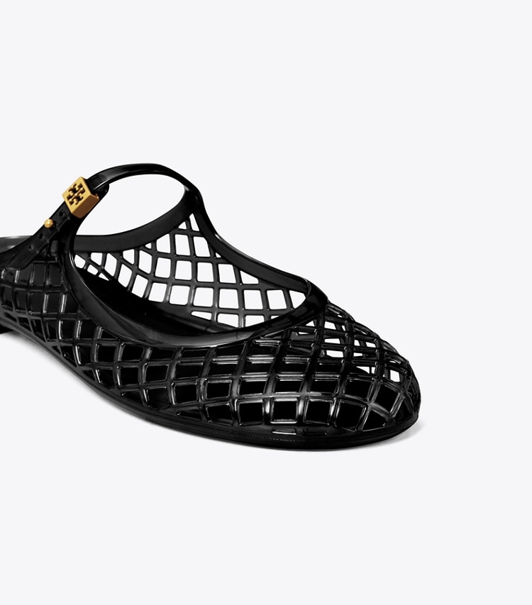 Tory Burch designer sandales Babies Jelly Mellow in PERFECT BLACK / BLACK informations