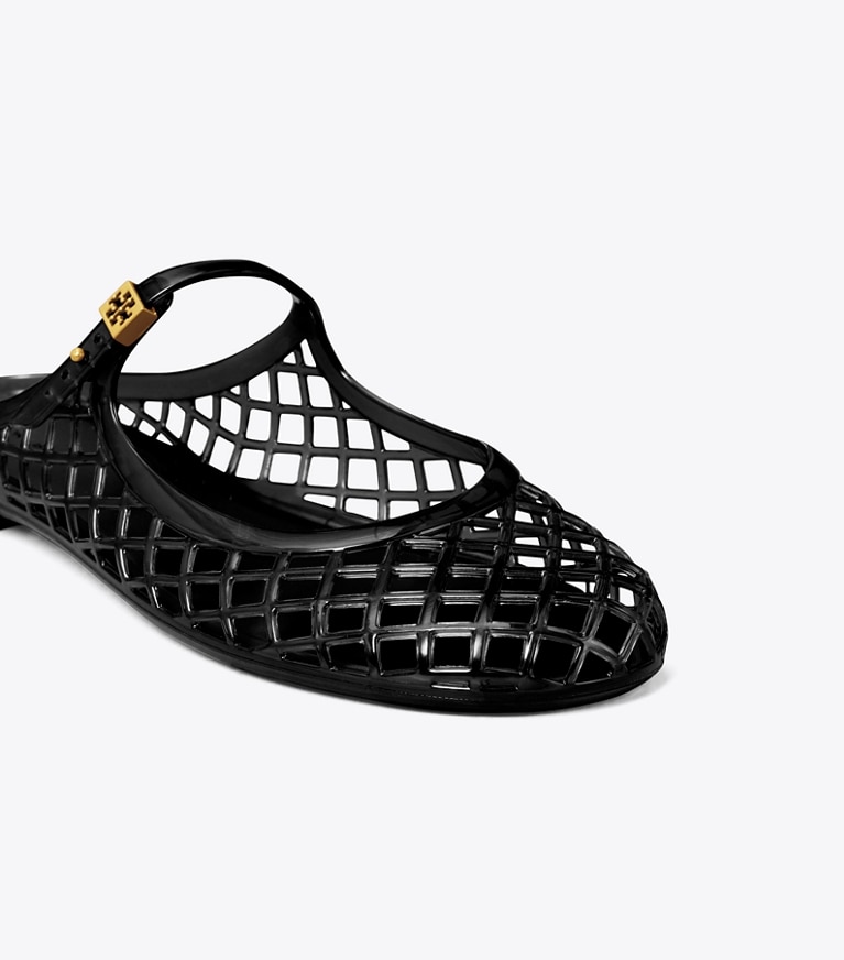 Tory Burch designer sandales Babies Jelly Mellow in PERFECT BLACK / BLACK informations