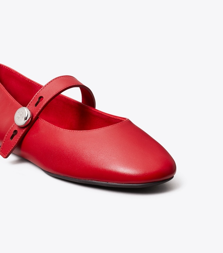 Tory Burch designer mocassins Babies Romy in TOUCAN RED informations