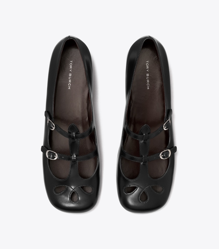 Tory Burch designer mocassins Babies Violet in BLACK dessus