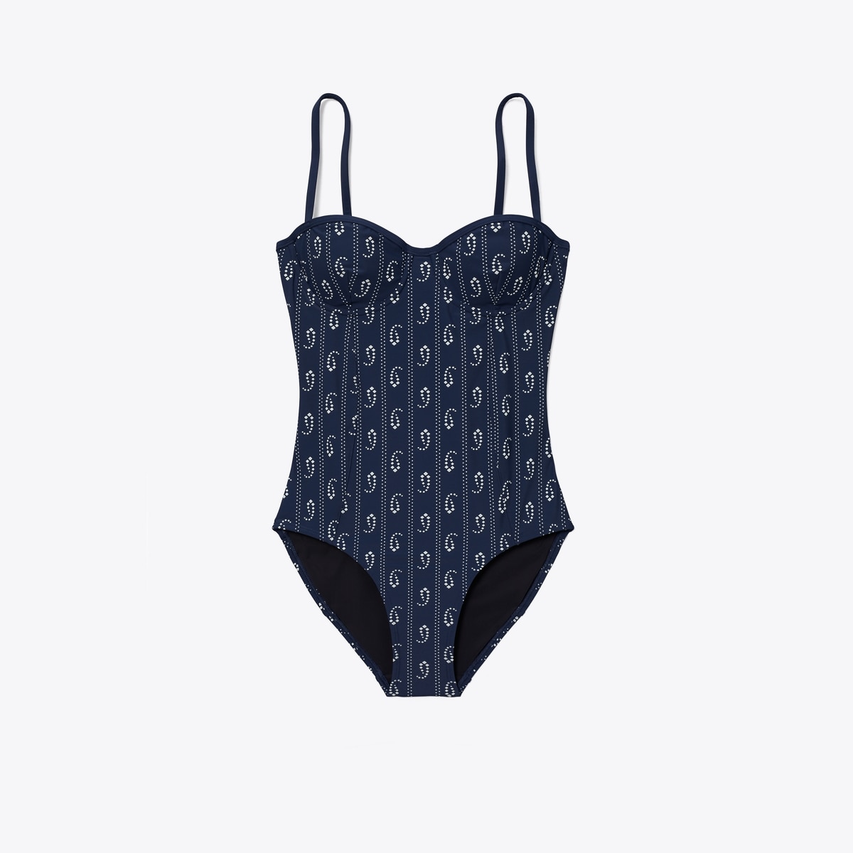 Balconette Swimsuit: Women's Designer One Pieces | Tory Burch