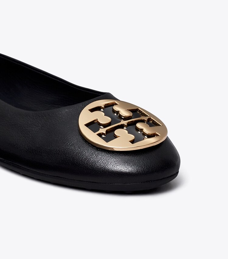 Tory Burch designer mocassini Ballerina Claire in BLACK dettaglio