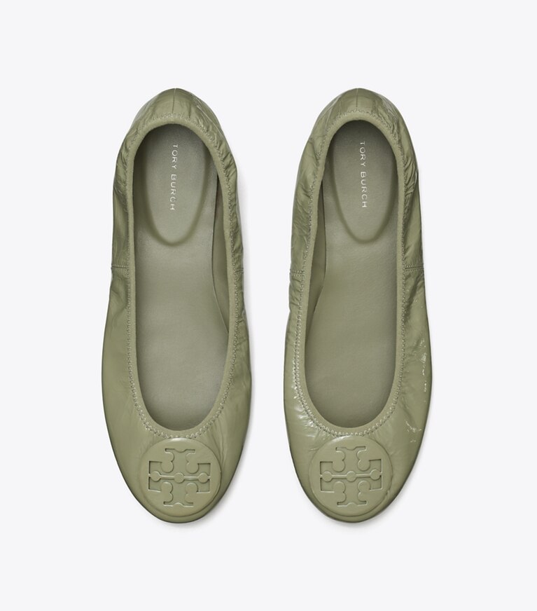 Tory Burch designer mocassini Ballerina da viaggio Reva in SALICE / SALICE angle