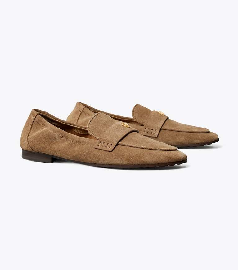 Tory Burch designer loafers Ballerina-Loafer in River Rock angle