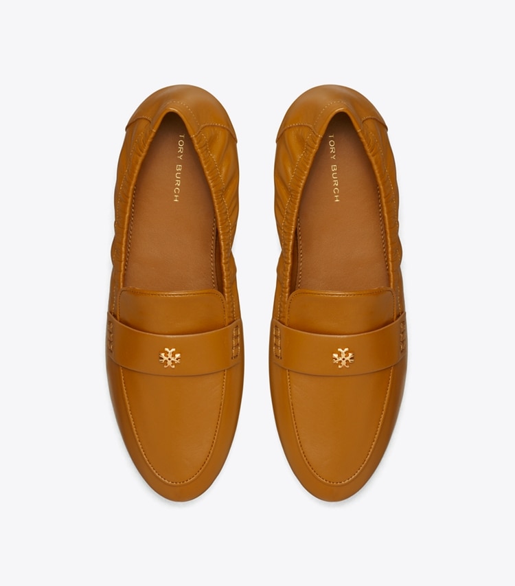 Tory Burch designer loafers Ballerina-Loafer in COCONUT SUGAR von oben