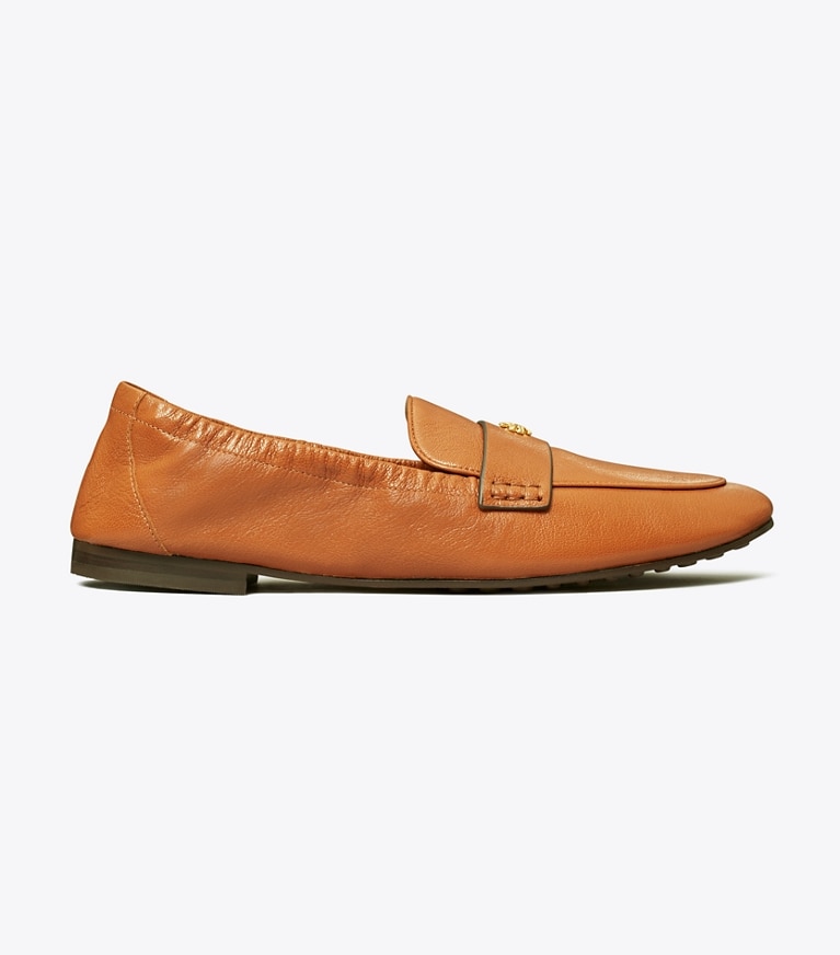 Tory Burch designer loafers Ballerina-Loafer in BOURBON angle