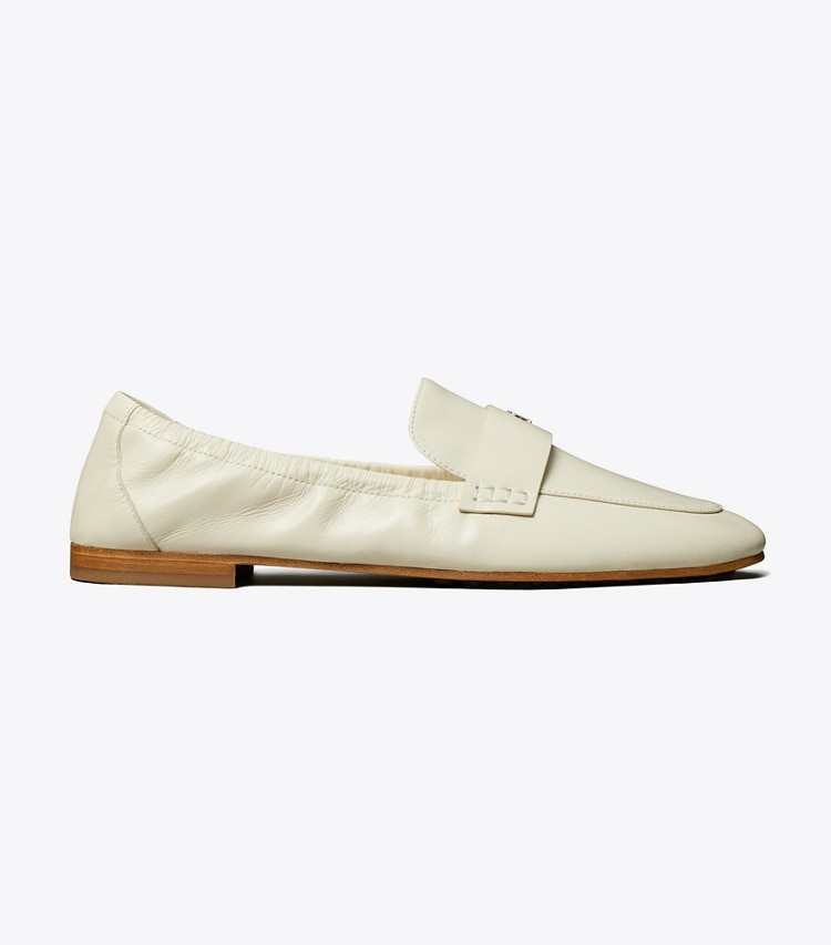 Tory Burch designer loafers Ballerina-Loafer in LIGHT CREAM side
