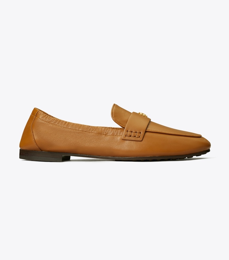 Tory Burch designer loafers Ballerina-Loafer in COCONUT SUGAR angle