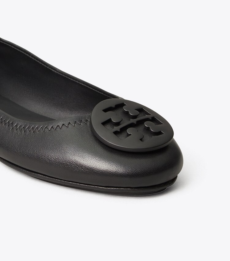 Tory Burch designer mocassini Ballerina Minnie Travel   in Perfect Black dettaglio