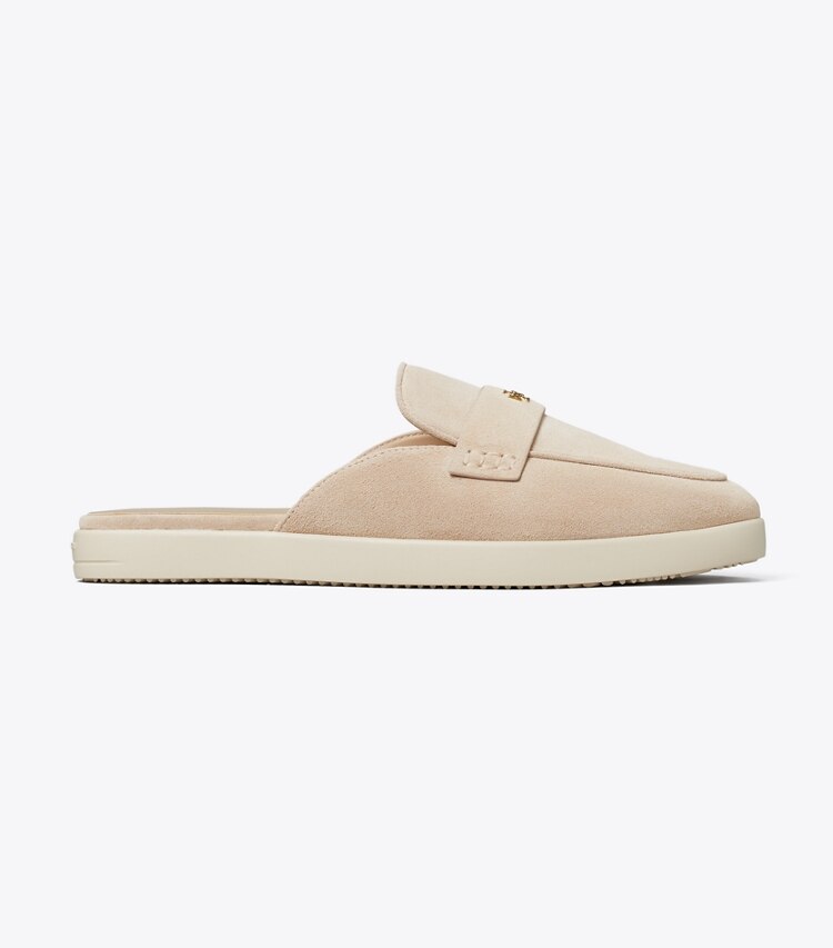 Tory Burch diseñador zapatos planos Ballerinas deportivas tipo chinela en SAHARA lateral