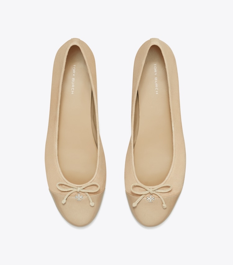 Tory Burch designer mocassins Ballerines à bout contrasté in AVOLA dessus