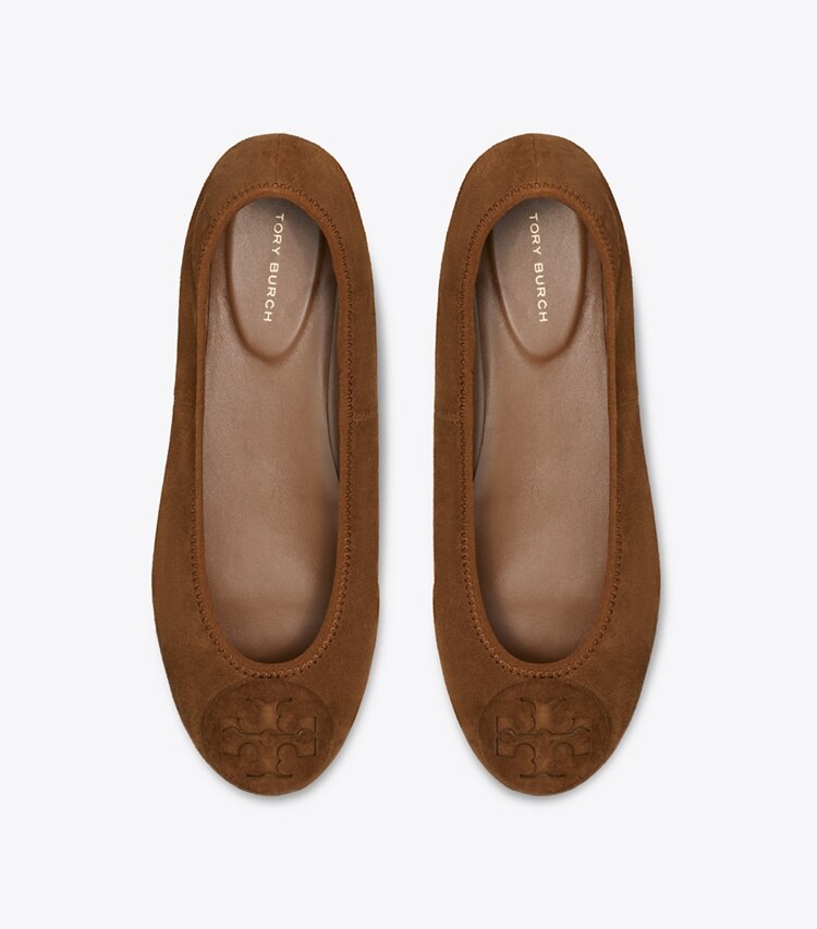 Tory Burch designer mocassins Ballerines de voyage Reva in PARK BENCH dessus