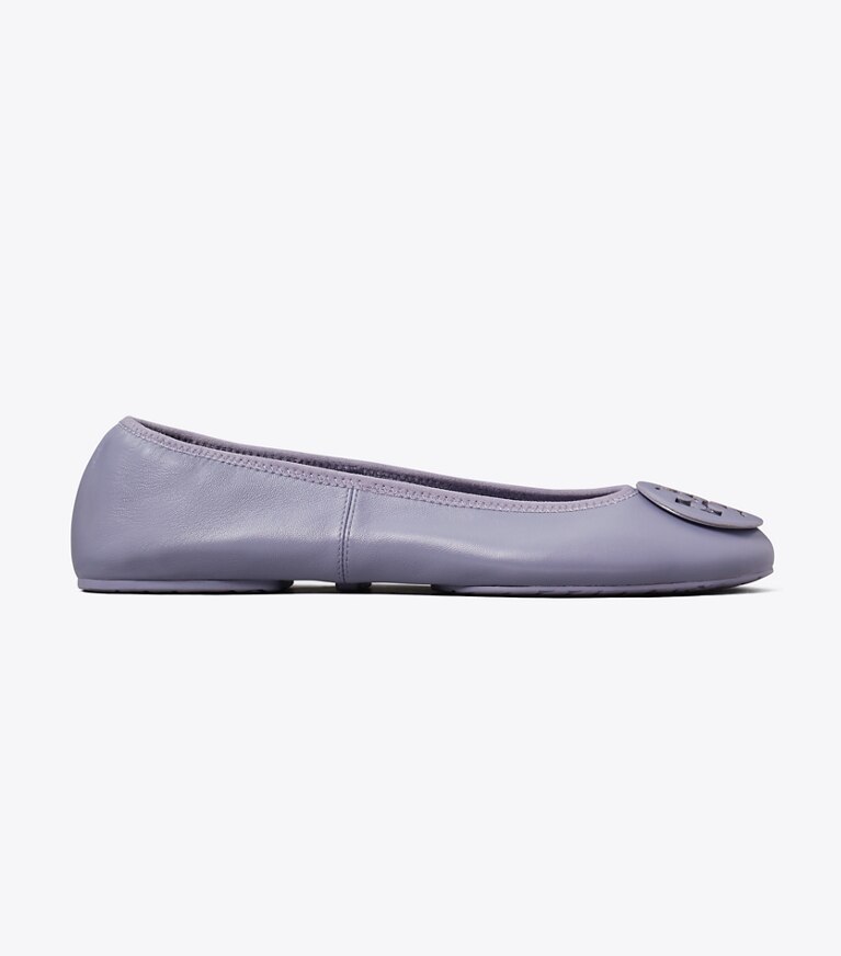 Tory Burch designer mocassins Ballerines de voyage Reva in DARK LOTUS side