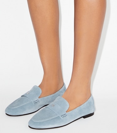 Women's Designer Blue Suede Shoes | Tory Burch