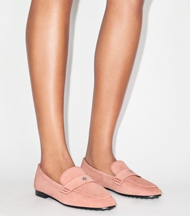Women's Designer Pink Suede Shoes | Tory Burch