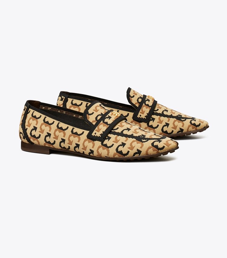 Tory Burch designer flats Ballet Loafer in FALL DIAGONAL T angle