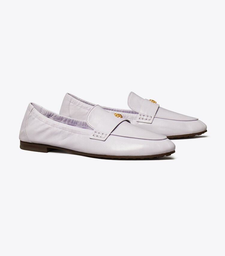 Tory Burch designer フラット バレエ ローファー in SPRING CROCUS angle