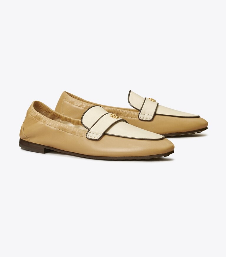 Tory burch discount cream loafers