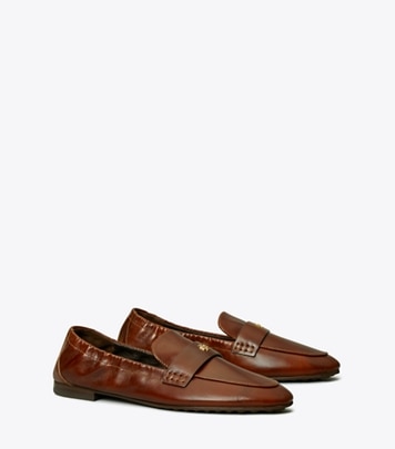 Tory Burch designer flats Ballet Loafer in NEGRONI angle