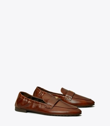 Tory Burch designer flats Ballet Loafer in NEGRONI angle