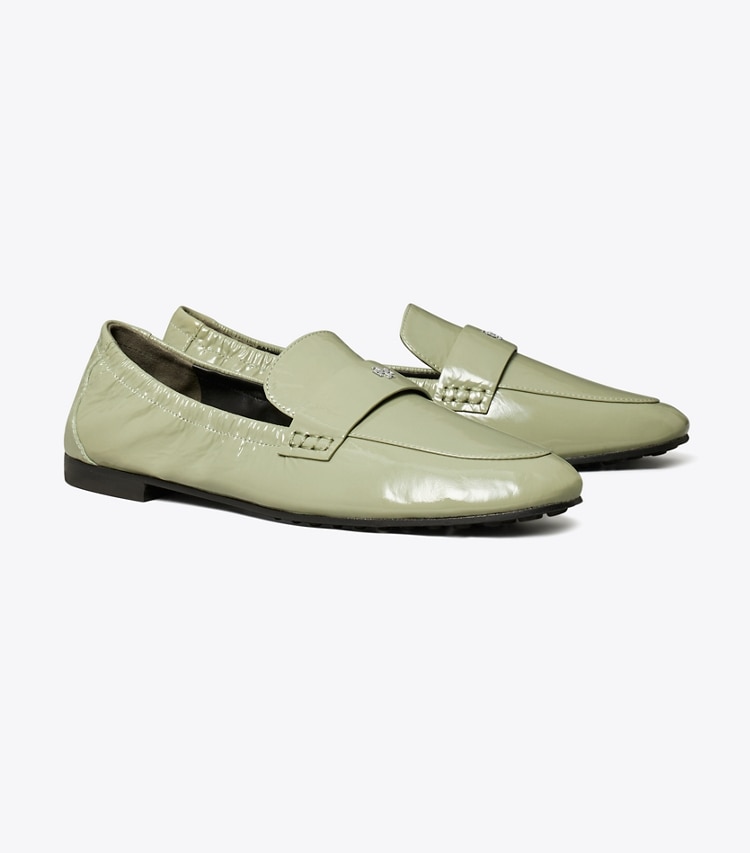 Tory Burch designer flats Ballet Loafer in LIGHT JADE angle