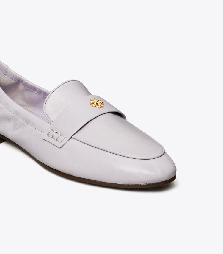 Tory Burch designer フラット バレエ ローファー in SPRING CROCUS ディテール