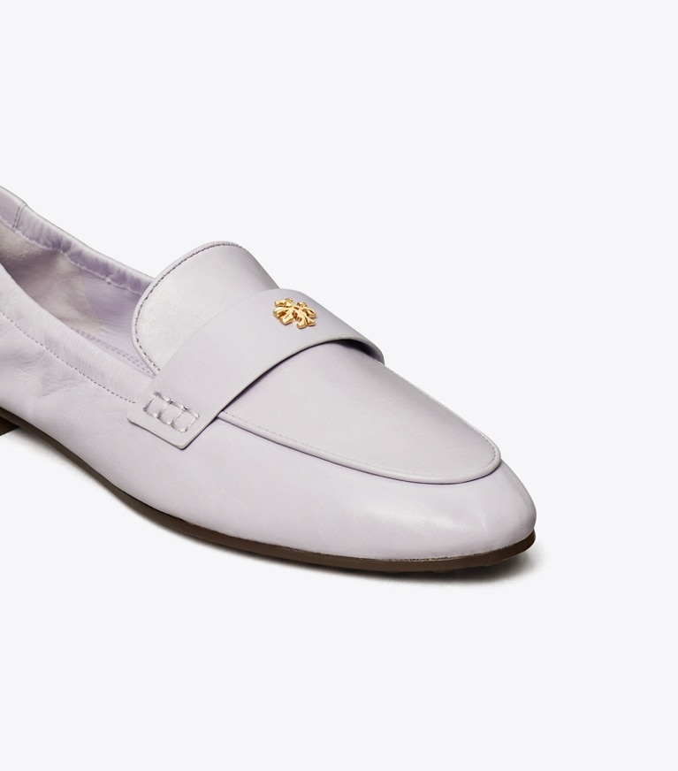 Tory Burch designer フラット バレエ ローファー in SPRING CROCUS angle