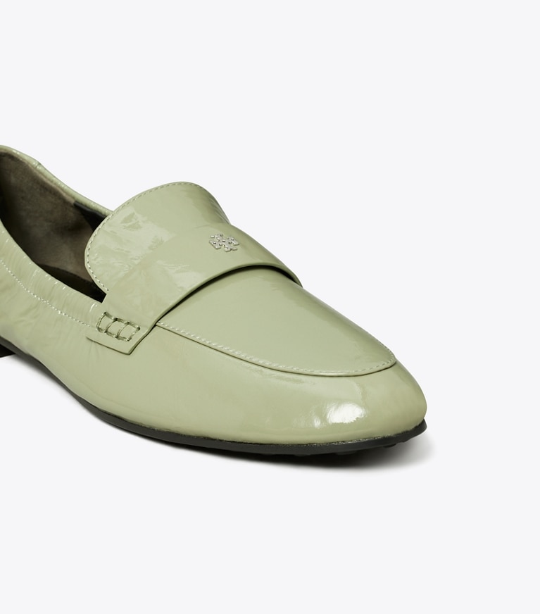 Tory Burch designer flats Ballet Loafer in LIGHT JADE detail