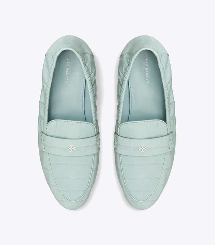 Tory Burch designer flats Ballet Loafer in SKY overhead