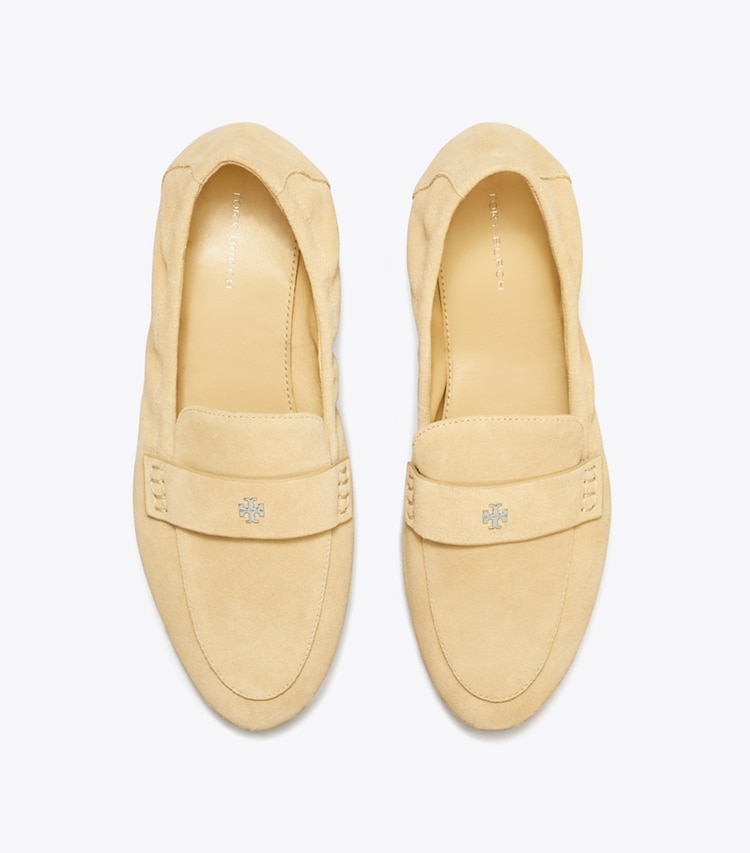 Tory Burch designer flats Ballet Loafer in PRALINE overhead