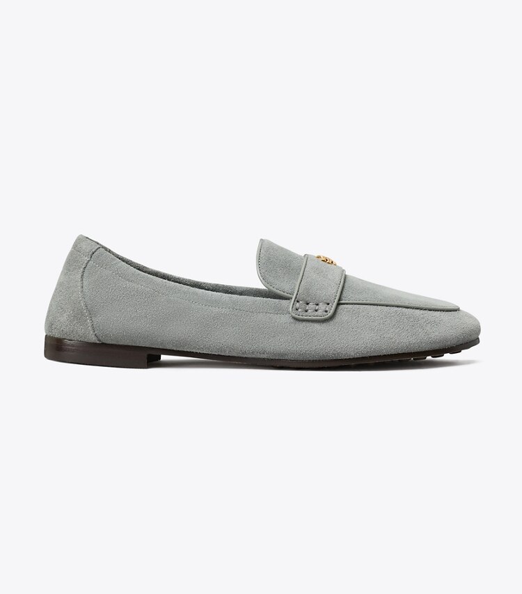 Tory Burch designer フラット バレエ ローファー in BLUE LAPIS / BLUE LAPIS side