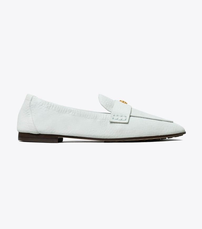 Tory Burch designer flats Ballet Loafer in POWDER BLUE angle