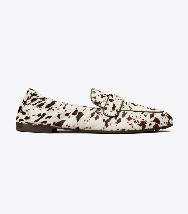 Tory Burch designer フラット バレエ ローファー in COW PRINT / COCO side
