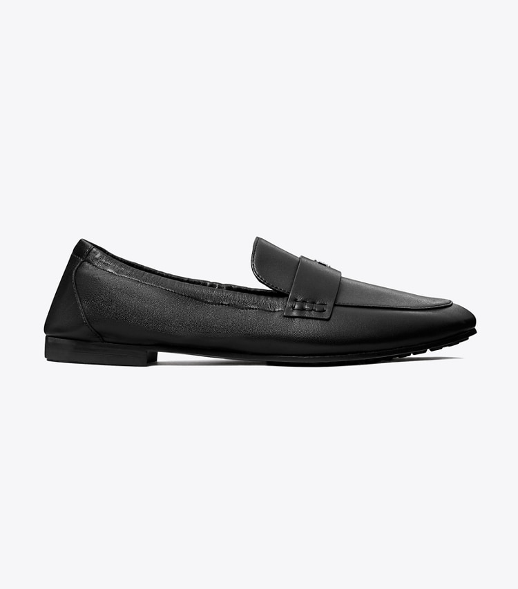 Tory Burch designer flats Ballet Loafer in PERFECT BLACK side