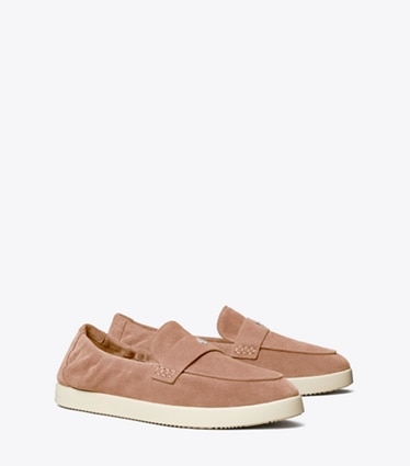 Tory Burch designer flats Ballet Sport Loafer in MALVA angle