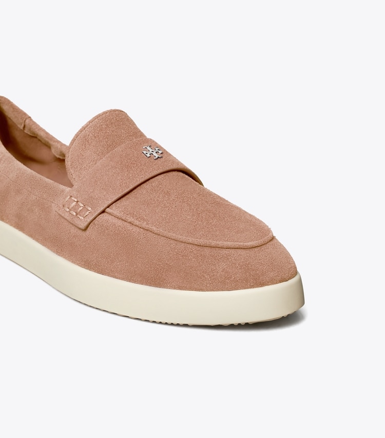 Tory Burch designer flats Ballet Sport Loafer in MALVA detail