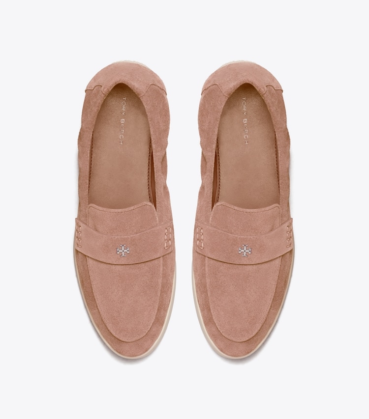 Tory Burch designer flats Ballet Sport Loafer in MALVA overhead