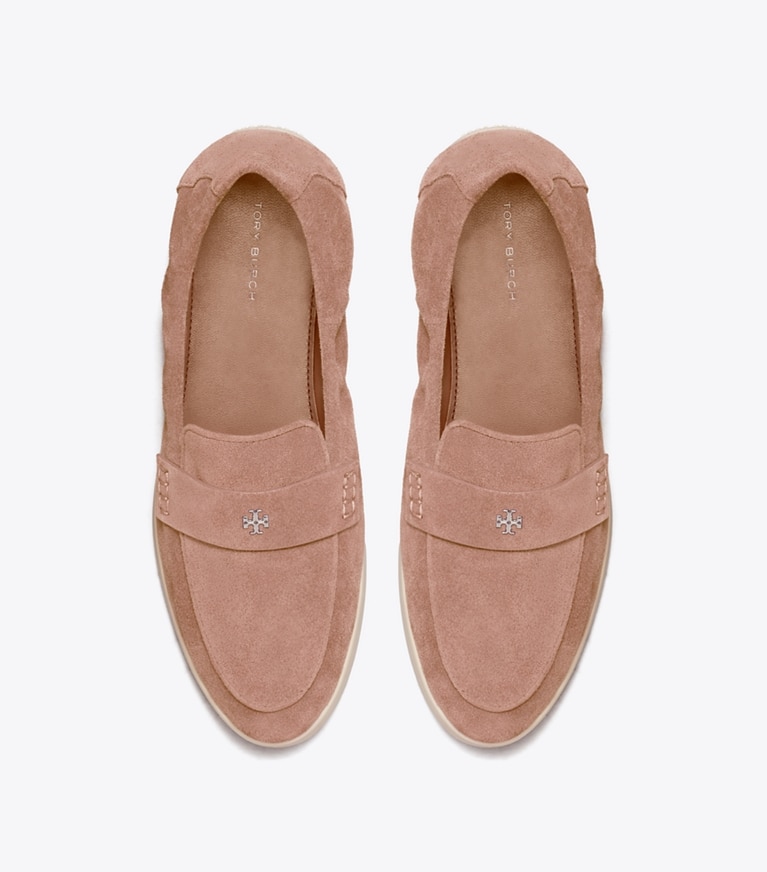 Tory Burch designer flats Ballet Sport Loafer in MALVA overhead