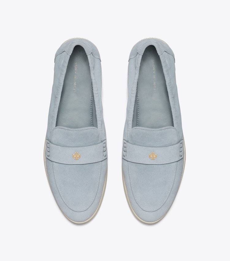 Tory Burch designer loafers Ballet Sport Loafer in ARIA BLUE von oben