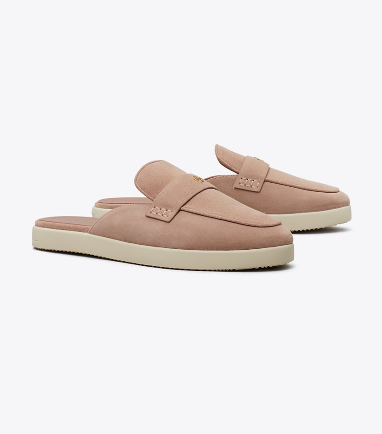 Tory Burch designer flats Ballet Sport Mule in MALVA angle