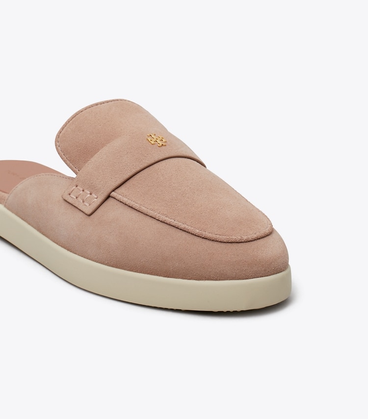 Tory Burch designer flats Ballet Sport Mule in MALVA detail