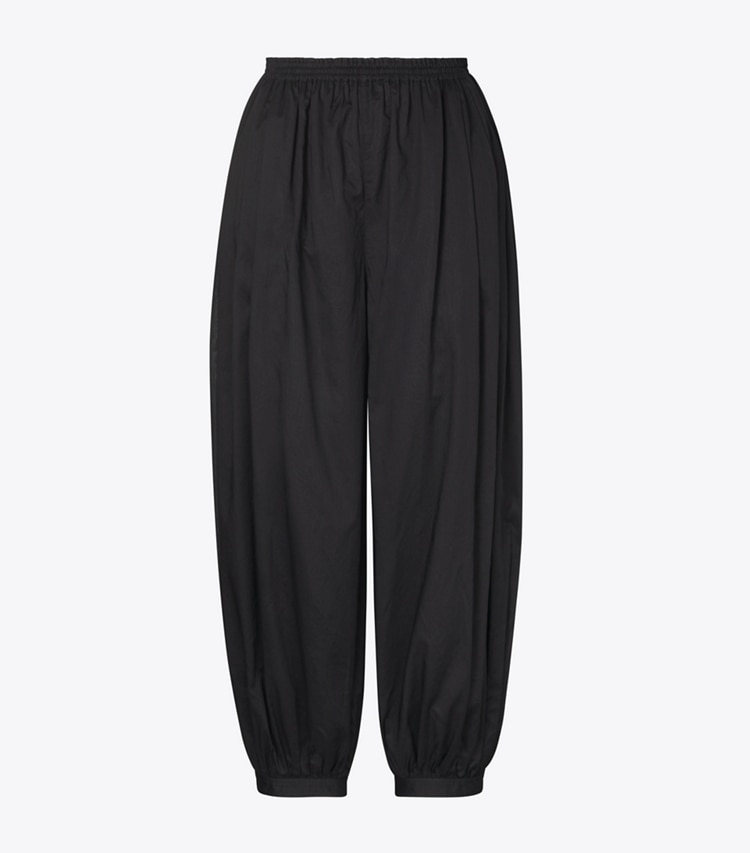 Tory Burch designer bottoms Balloon Pants in BLACK front